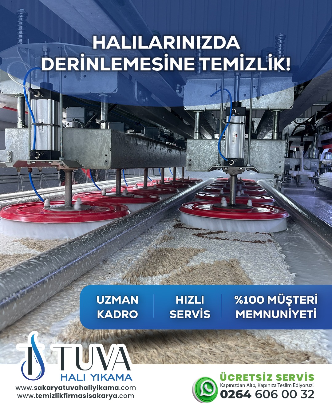 Sakarya Halı Yıkama Hizmeti | Profesyonel Halı ve Koltuk Temizleme